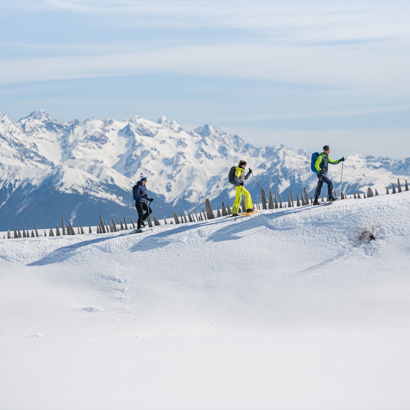 Ski touring around Bruneck