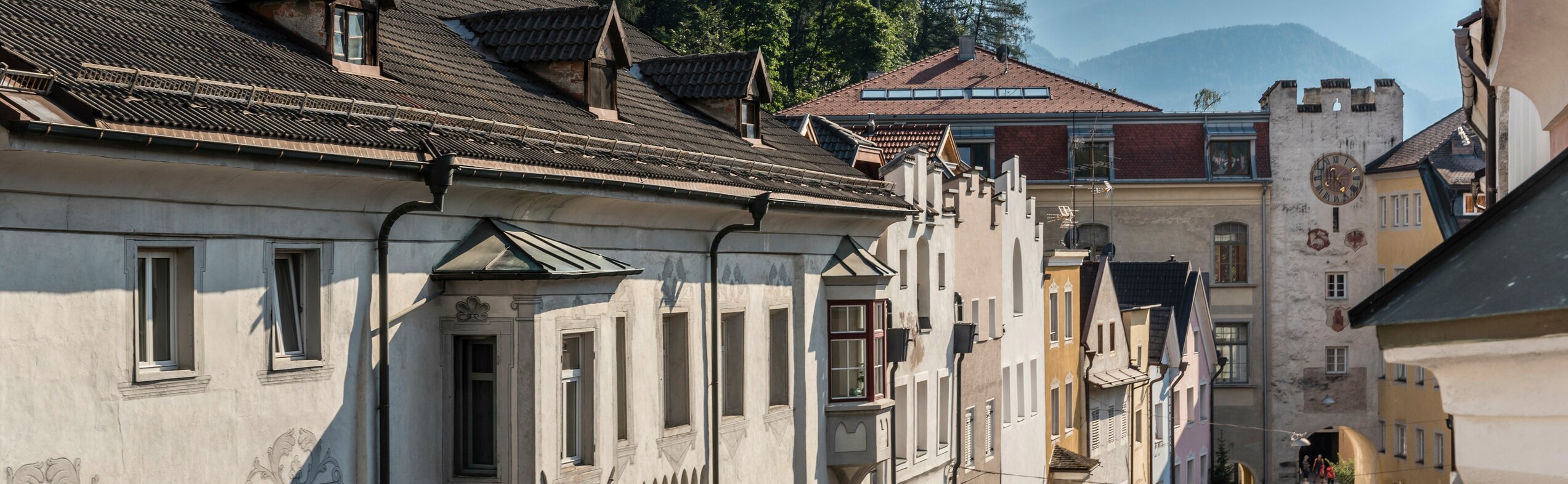 View from the city to the town gate | © Hannes Niederkofler